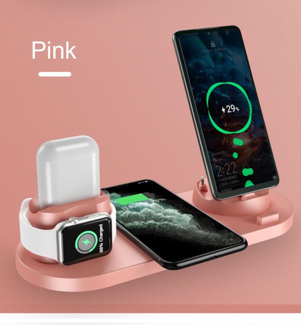 Wireless Charging Stand 6in1