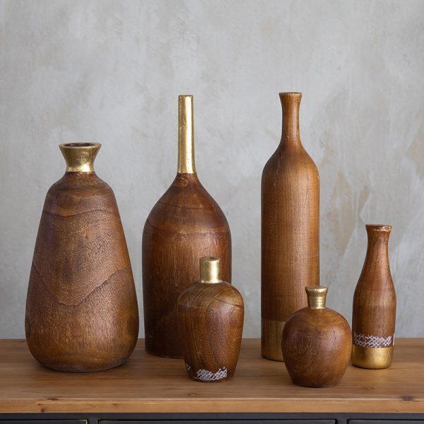 Nordic Minimalist Wooden Vase