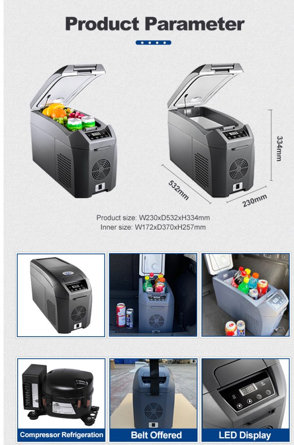 Mobile Freezer-Car Refrigerator