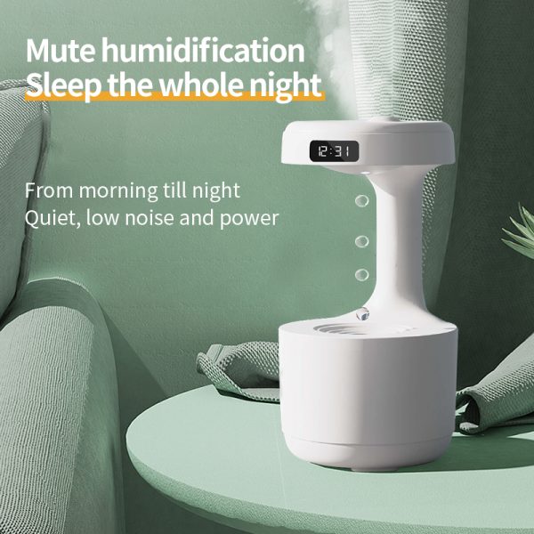 Anti Gravity Water Drop Humidifier-Cold Mist Electric Ultrasonic Desktop Humidifier