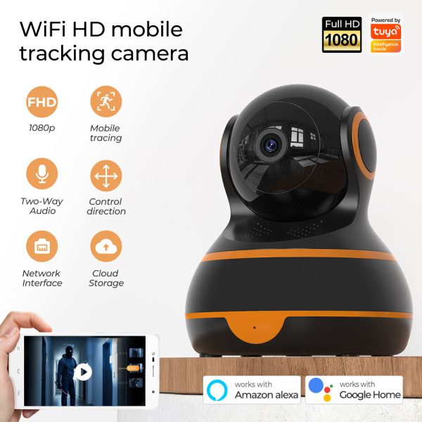 Smart Security Camera-Motion Human Detection Camera-Two Way Voice Call