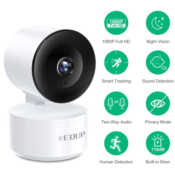 HD Remote Control Wifi CCTV Camera- 2MP Pixel 1080P With Human Detection Function