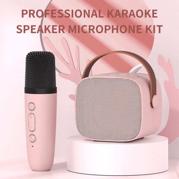 Karaoke Microphones BT Speaker-Cards/Aux/BT