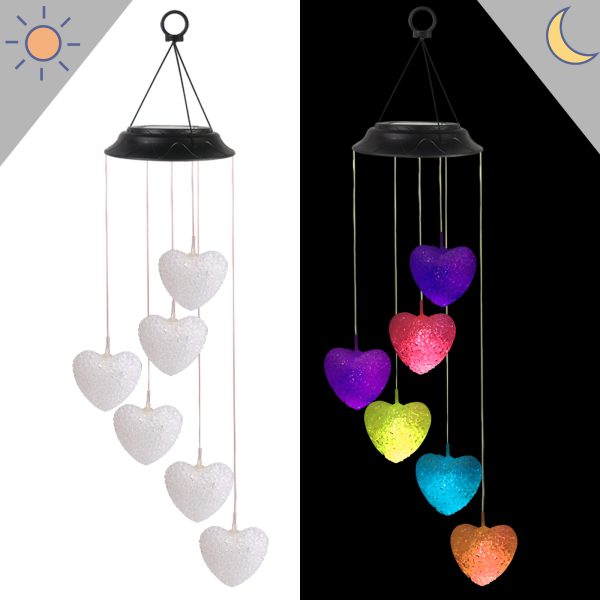 Color Changing Solar Chandelier