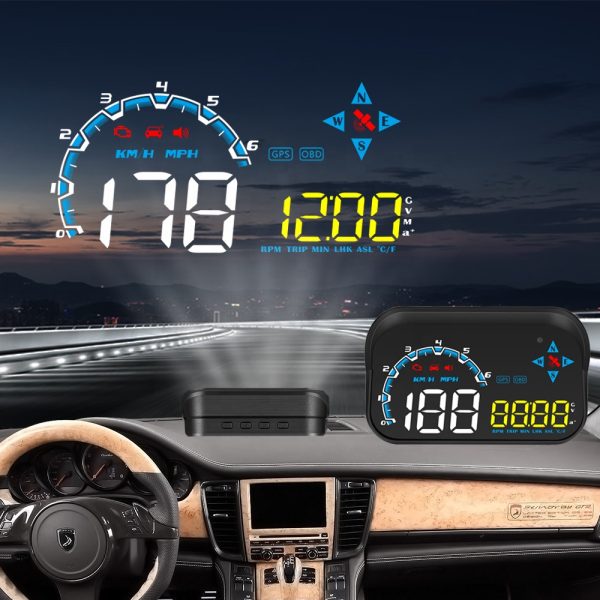 Speedometer-Hologram Display