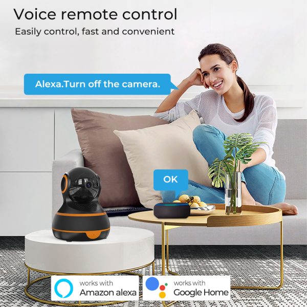 Smart Security Camera-Motion Human Detection Camera-Two Way Voice Call