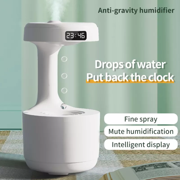 Anti Gravity Water Drop Humidifier-Cold Mist Electric Ultrasonic Desktop Humidifier