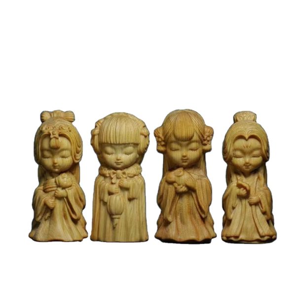 Chinese Traditional Wooden Handmade Trinket