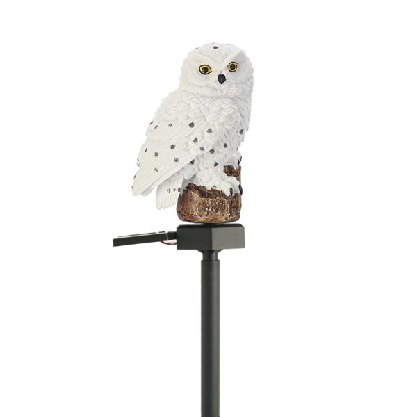 Decorative Resin Owl LED Light