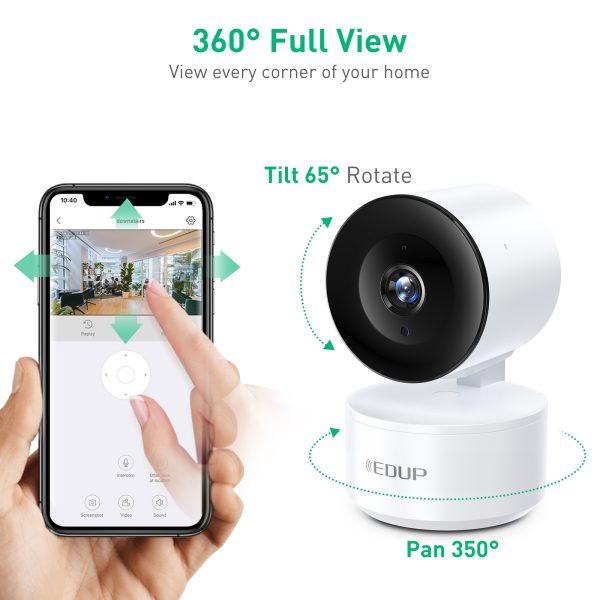HD Remote Control Wifi CCTV Camera- 2MP Pixel 1080P With Human Detection Function