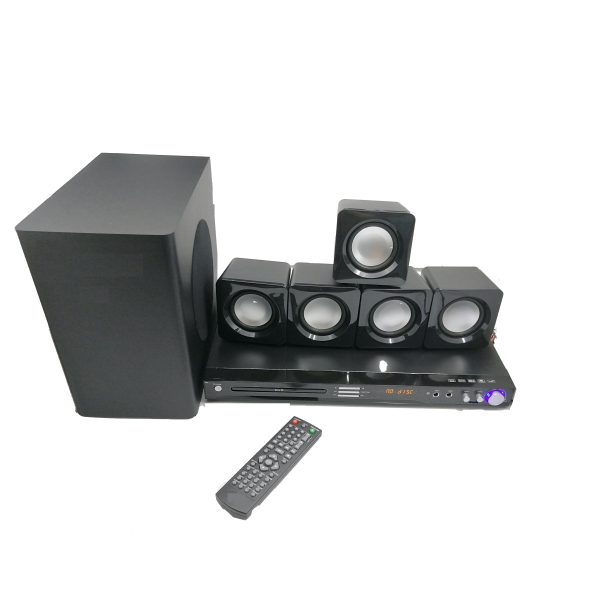 Portable Dvd Home Theater Speakers-Remote Control 5.1ch Amplifier