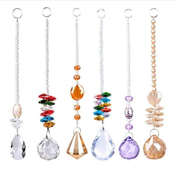 Chandelier Prisms Octagonal Chakra Crystal Balls