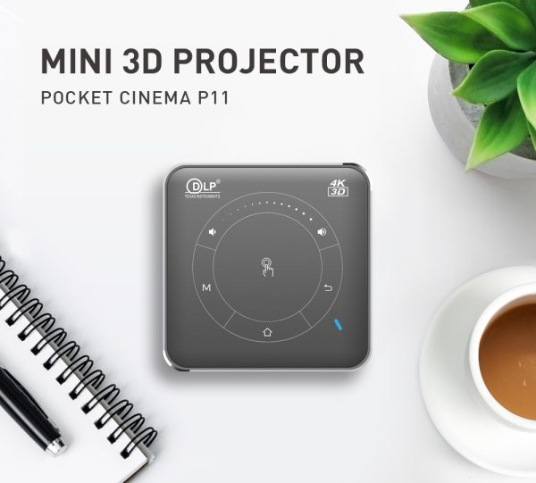 Digital Projector-Android 9.0 Support WIFI BT 4K