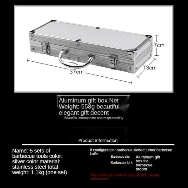 Bbq Tool Set-Stainless Steel Outdoor Barbecue Grill