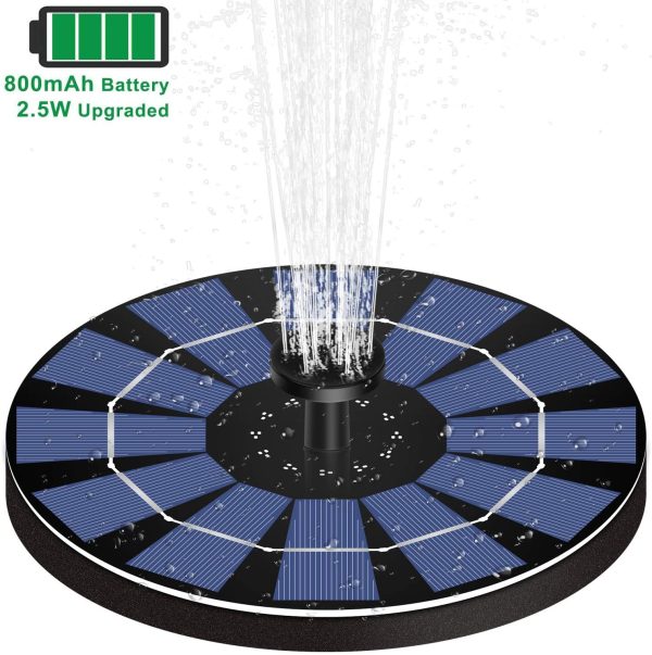Floating Solar Charger Water Fountain