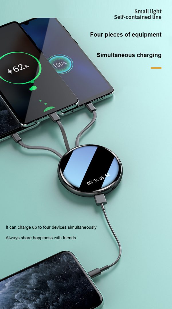 Powerbank 3 in 1 20000mAh