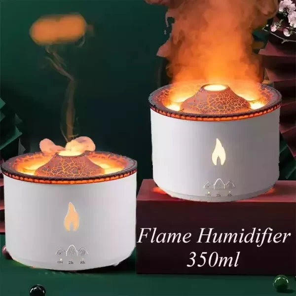 Colorful Flame Effect Ultrasonic Humidifier