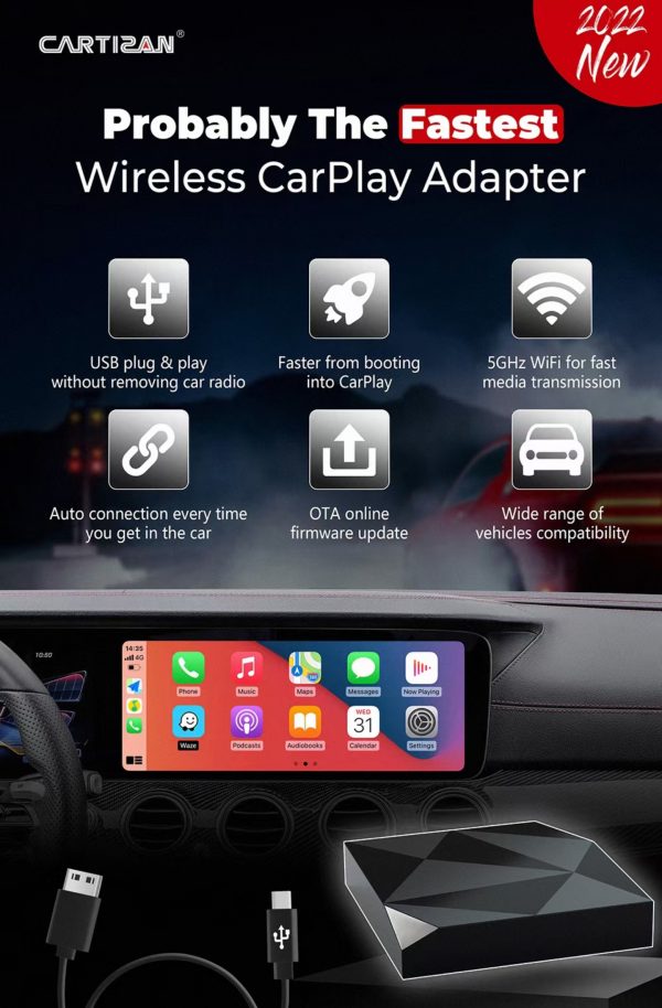 Wireless CarPlay Adapter