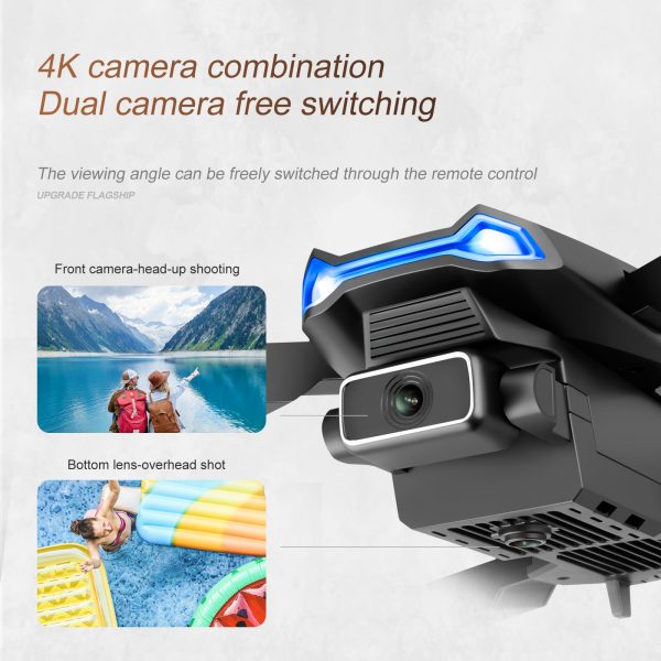 Mini Professional Foldable RC Drone-4K HD Dual Camera Wifi